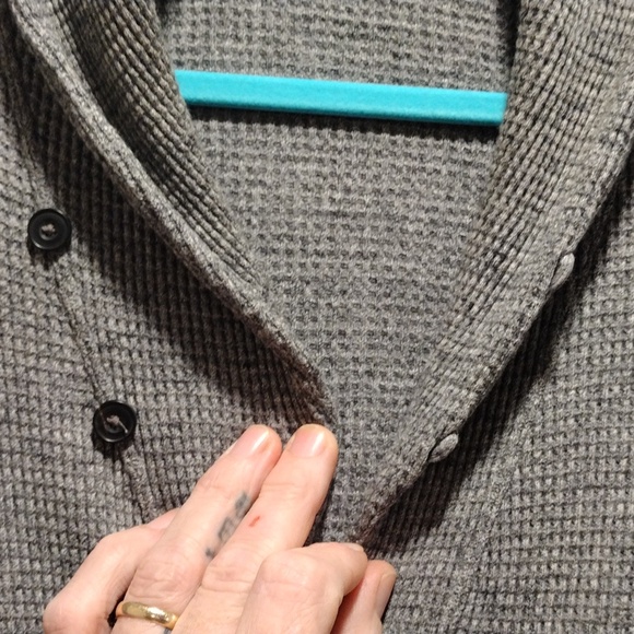 Men's XXL Polo Ralph Lauren gray cardigan - Picture 6 of 10